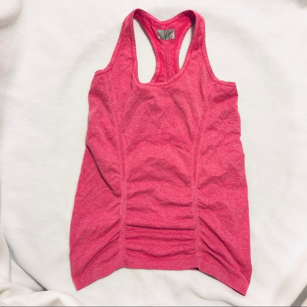 Athleta Fastest Track Racerback Tank Orange Medium